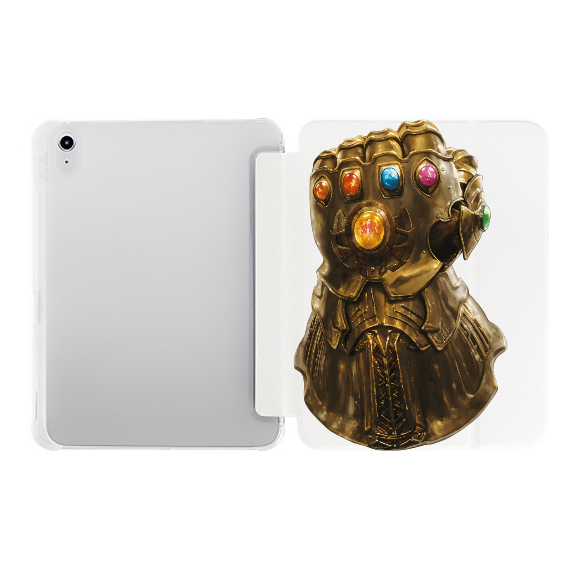 （画像用） アベンジャーズ The Avengers IPad ケース ペン収納付き 三つ折りスタンド PUレザー×シリコン 対応機種9.5/10.5/10.9インチ
